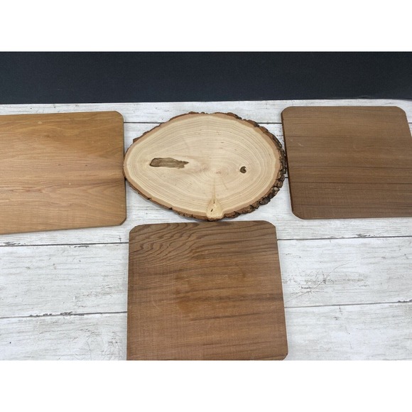 Lot of 4 Smoking or Grilling Planks Grilling Salmon Fish Meat and Veggies - Picture 9 of 9